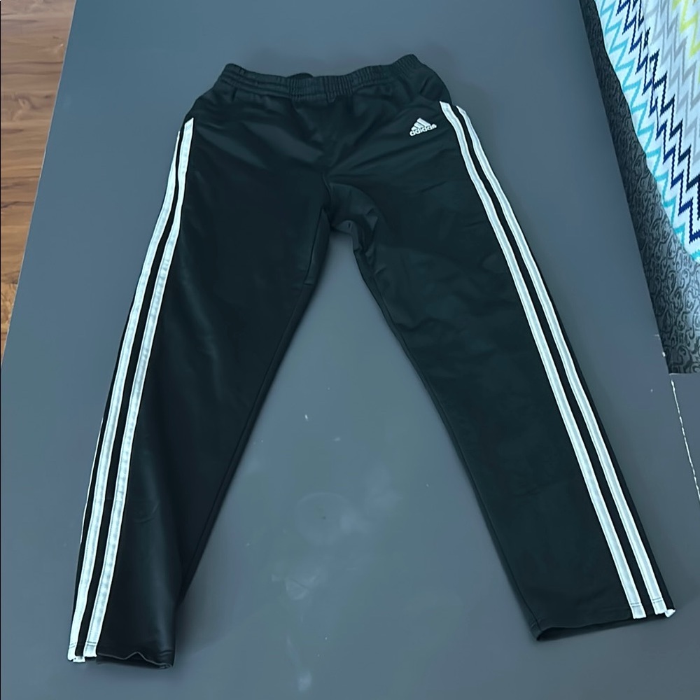 Adidas Kids Black Track Pants